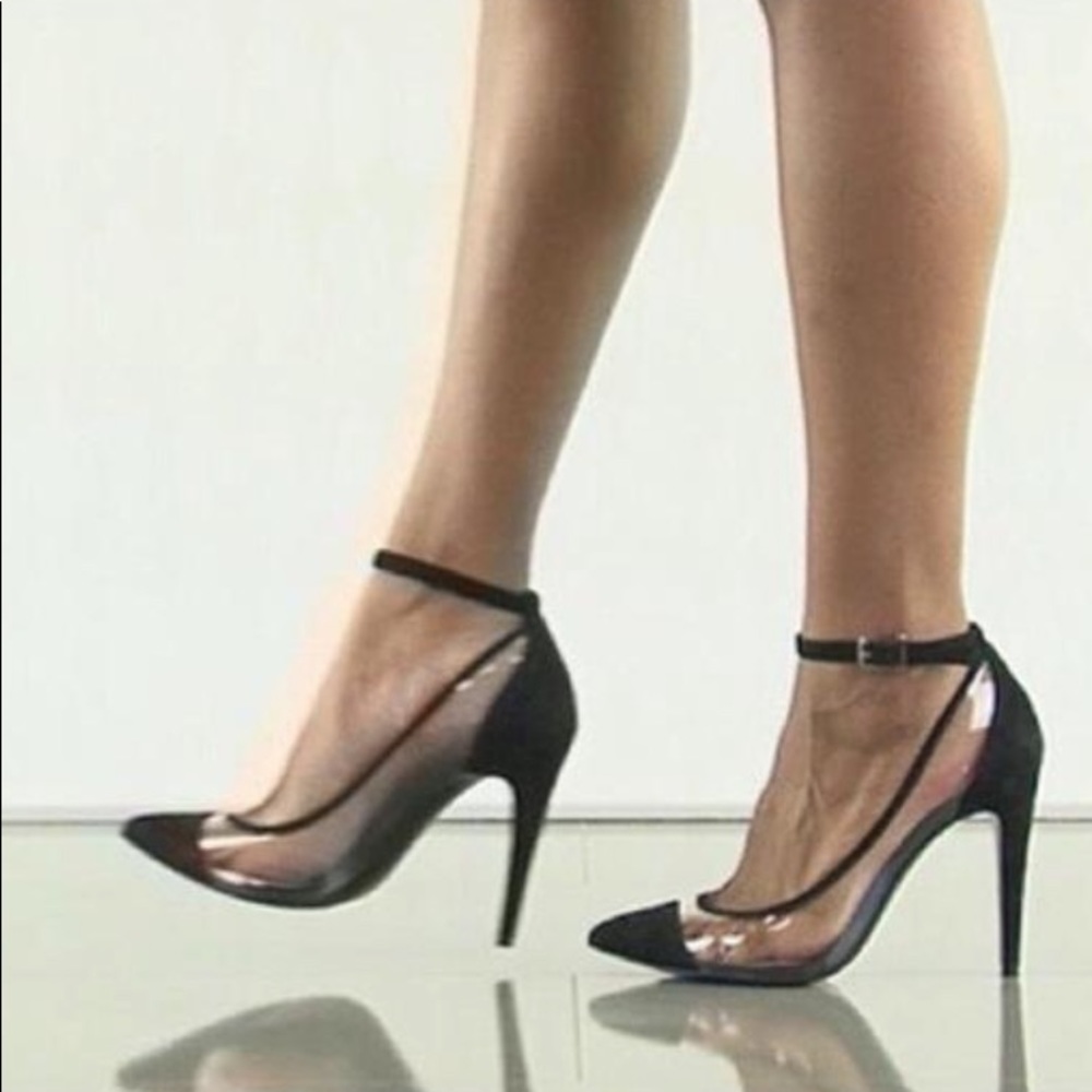 Bcbg black high heels